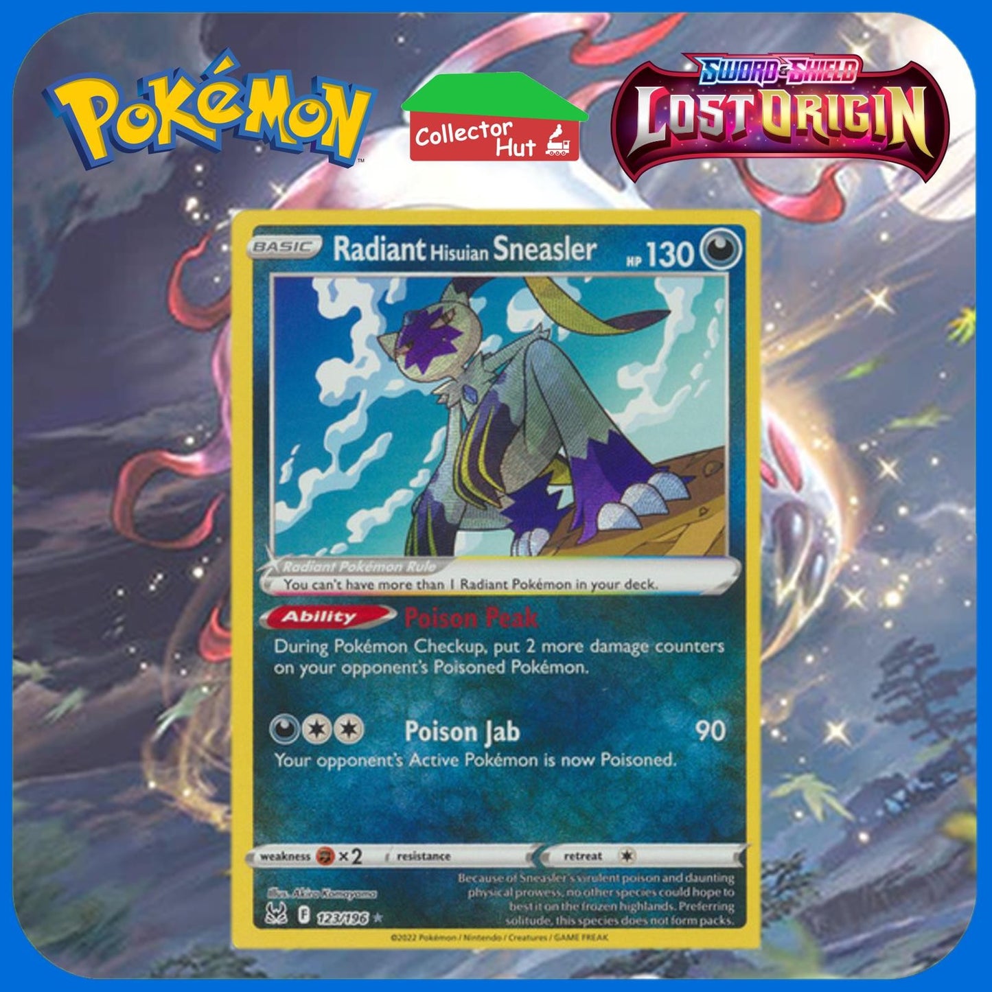 Pokémon Sword & Shield Lost Origin RARE HOLO Trading Cards NEW Choose Your Card