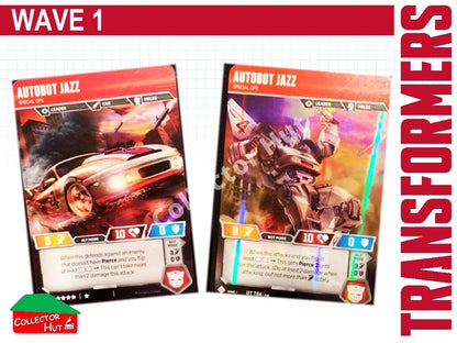 Transformers TCG CHARACTER Trading Cards All Waves
