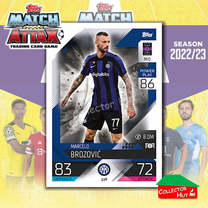 Topps Match Attax Europa Champions League 2022/23 TCG Trading Cards Base 190-387