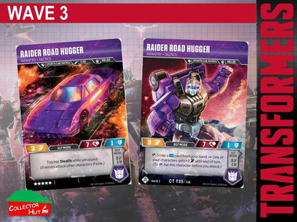 Transformers TCG CHARACTER Trading Cards All Waves