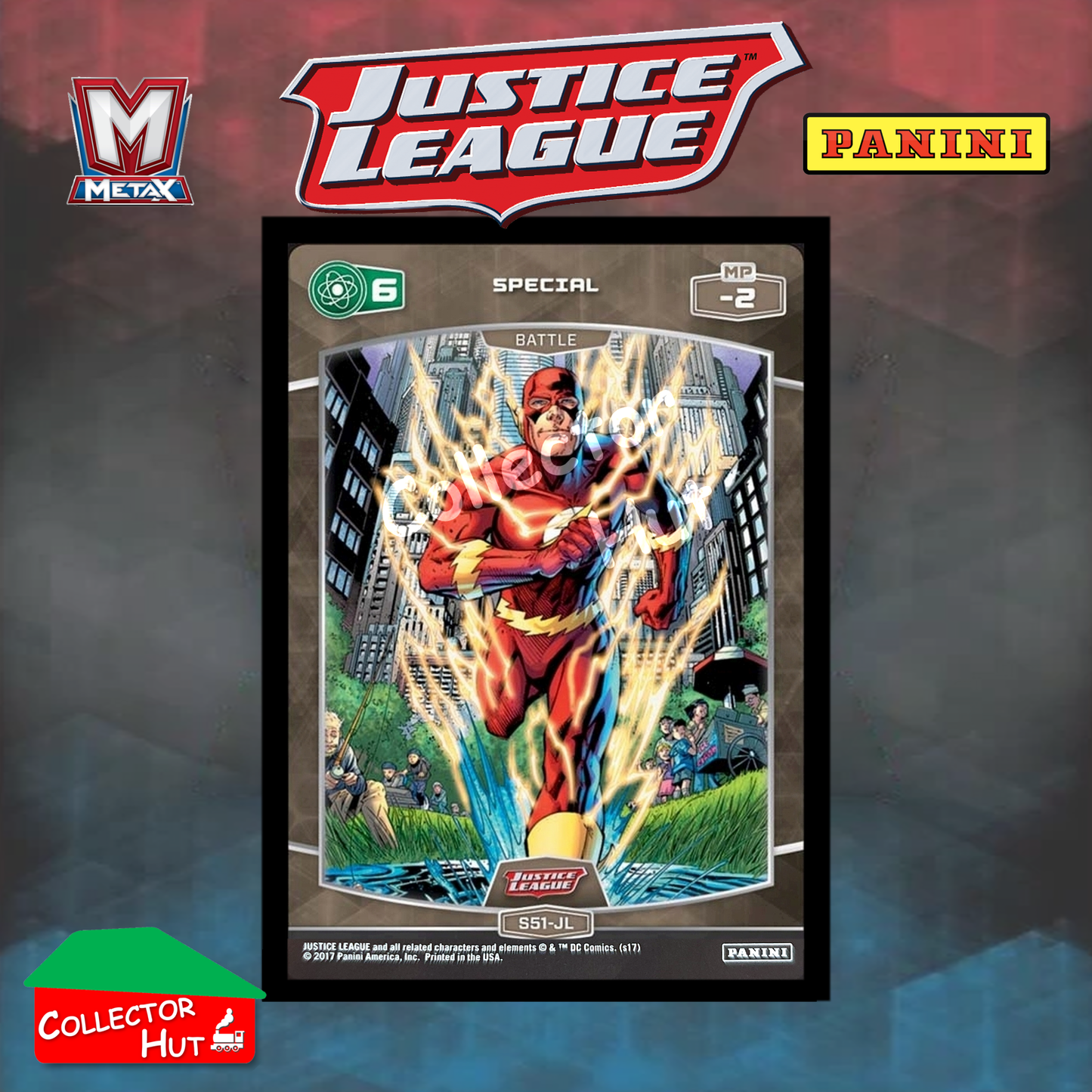 Panini MetaX DC Justice League Cards S1-S72 Choose Your Singles