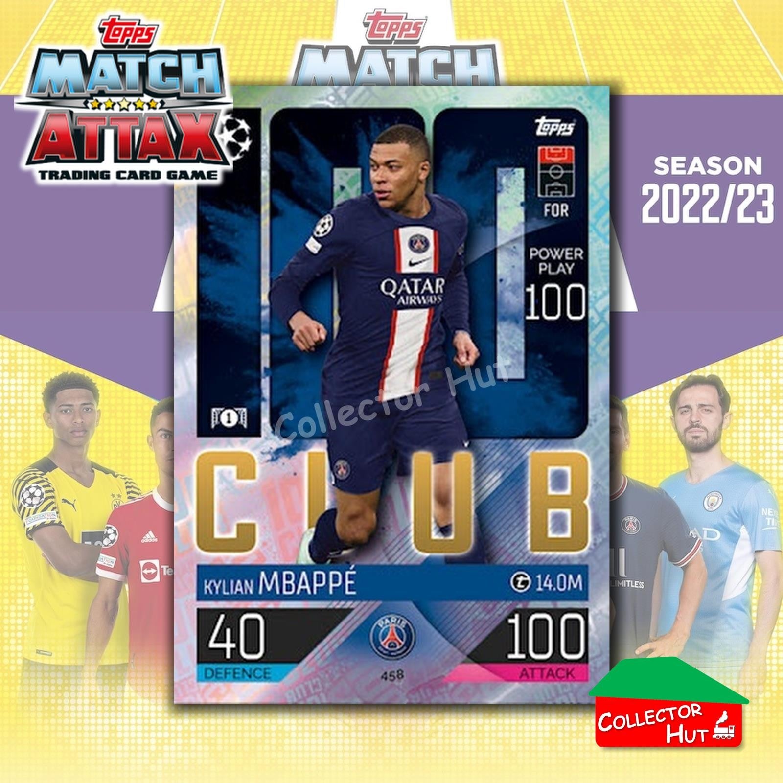 Topps Match Attax EuropA Champions League 2022/23 FOIL LEGEND LIMITED CARDS