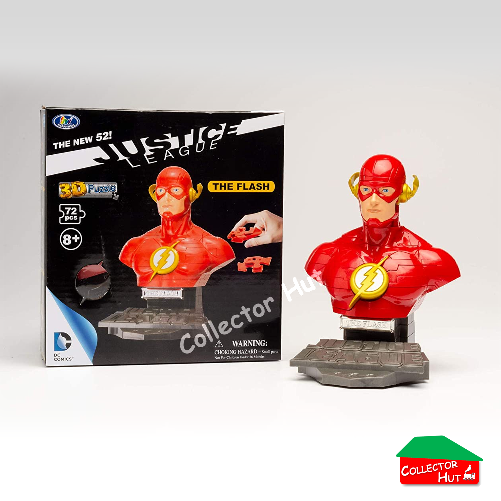 DC Justice League 3D Puzzle Bust The New 52! 72pcs Figurines Ornaments