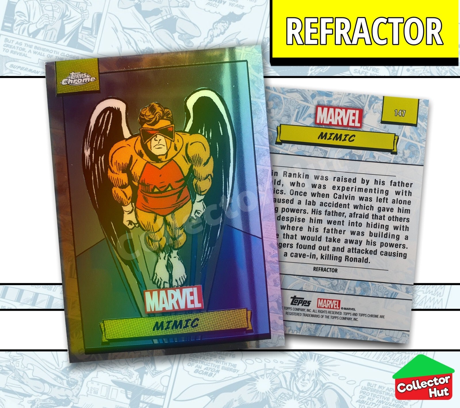 Marvel Topps Chrome 2024 REFRACTOR Card Collection YOU CHOOSE