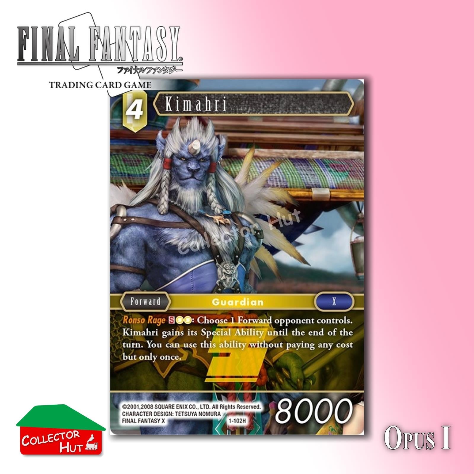 Final Fantasy Trading Card Game OPUS I Singles You Choose