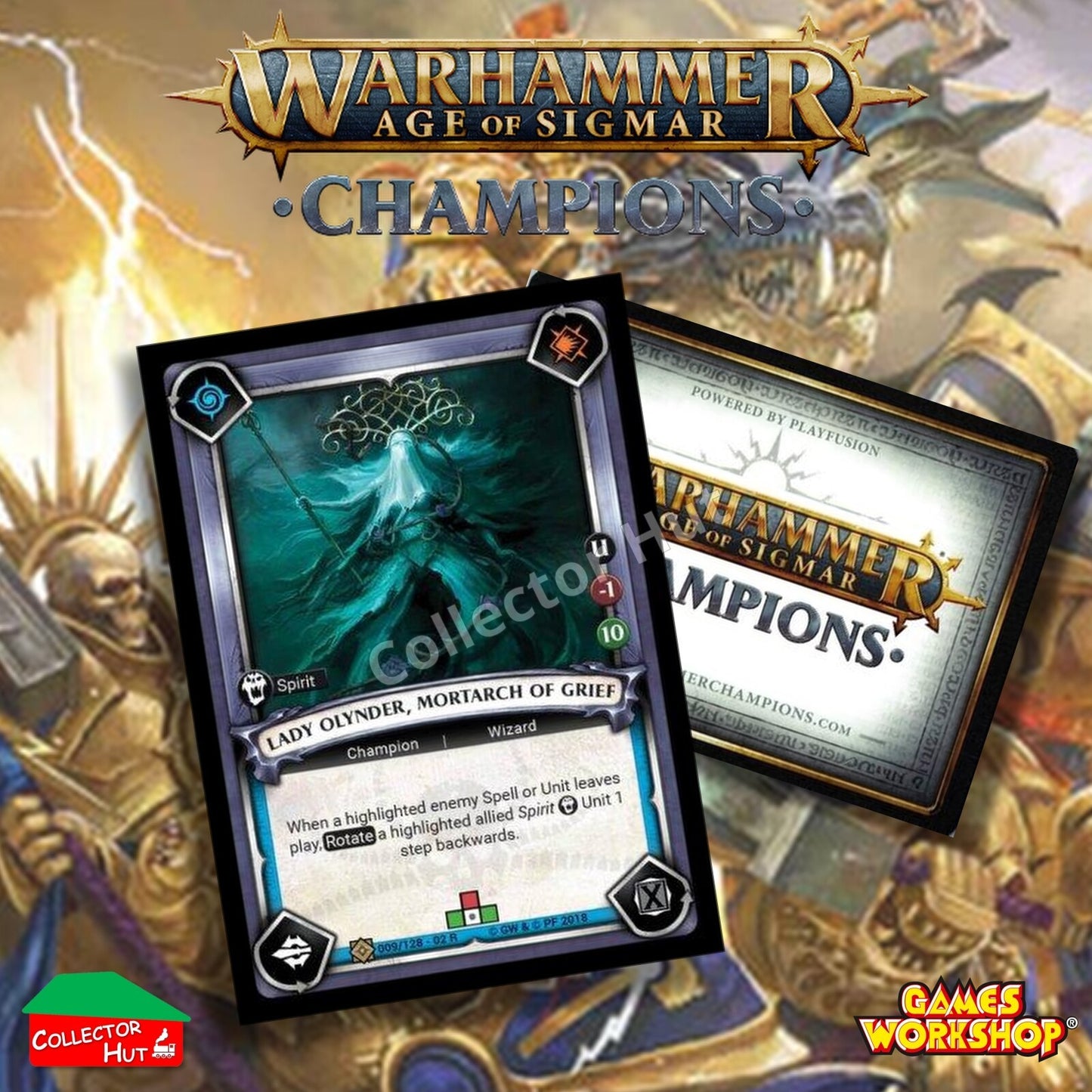 Warhammer Age of Sigmar: Champions Wave 2 ONSLAUGHT Trading Cards CHOOSE SINGLES