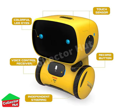Interactive Smart Robot Kids Toy Voice & Touch Control Dancing Talking Pet Gift