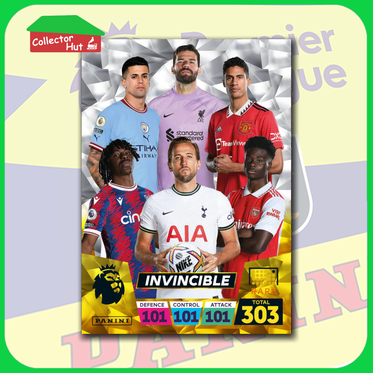 Panini Adrenalyn XL Premier League 2023 2022/23 GOLDEN BALLER, LIMITED EDITION