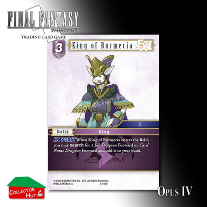 Final Fantasy Trading Card Game OPUS IV 4 FOIL CARDS You Choose
