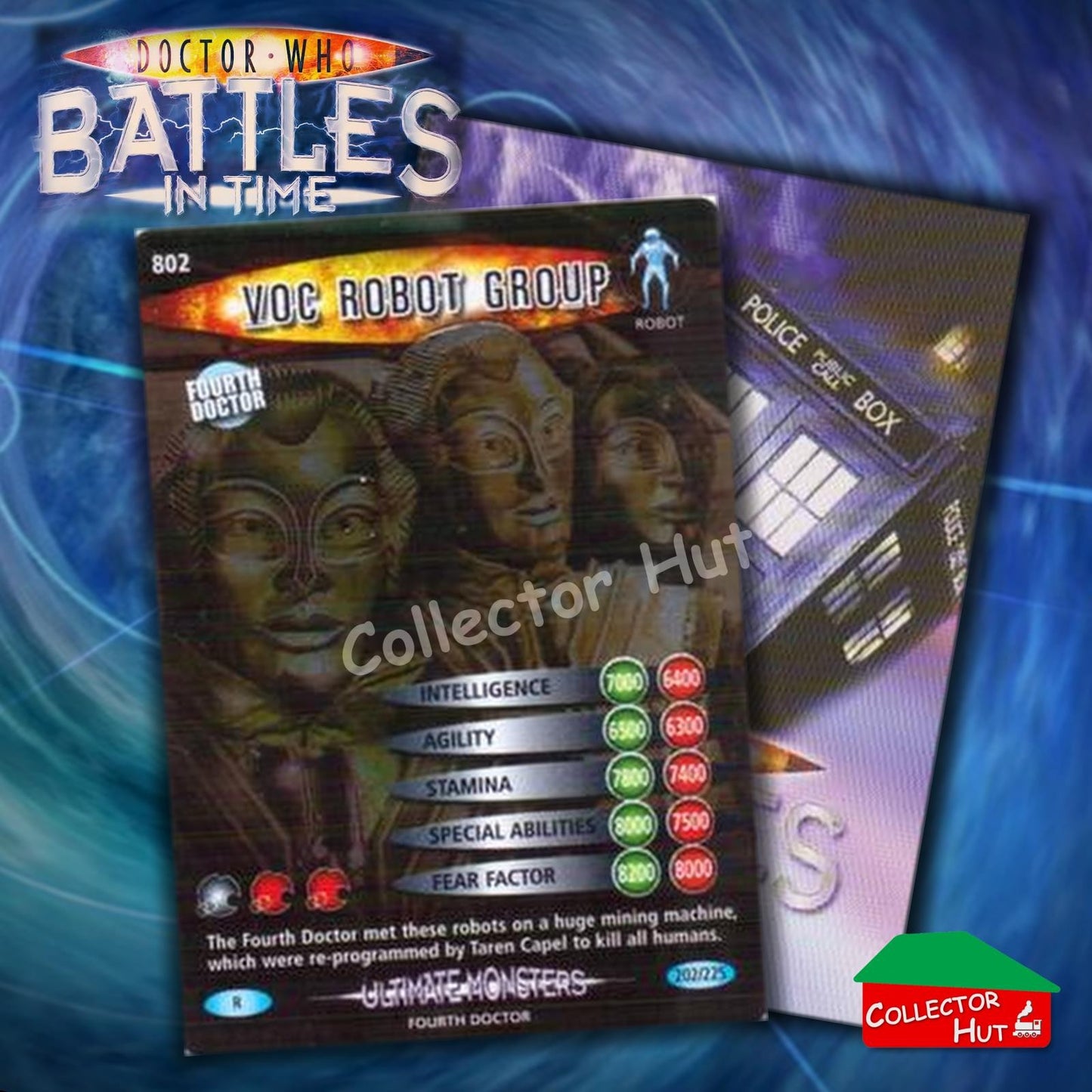 DOCTOR WHO Battles in Time #601-825 ULTIMATE MONSTERS RARE & COMMON Cards