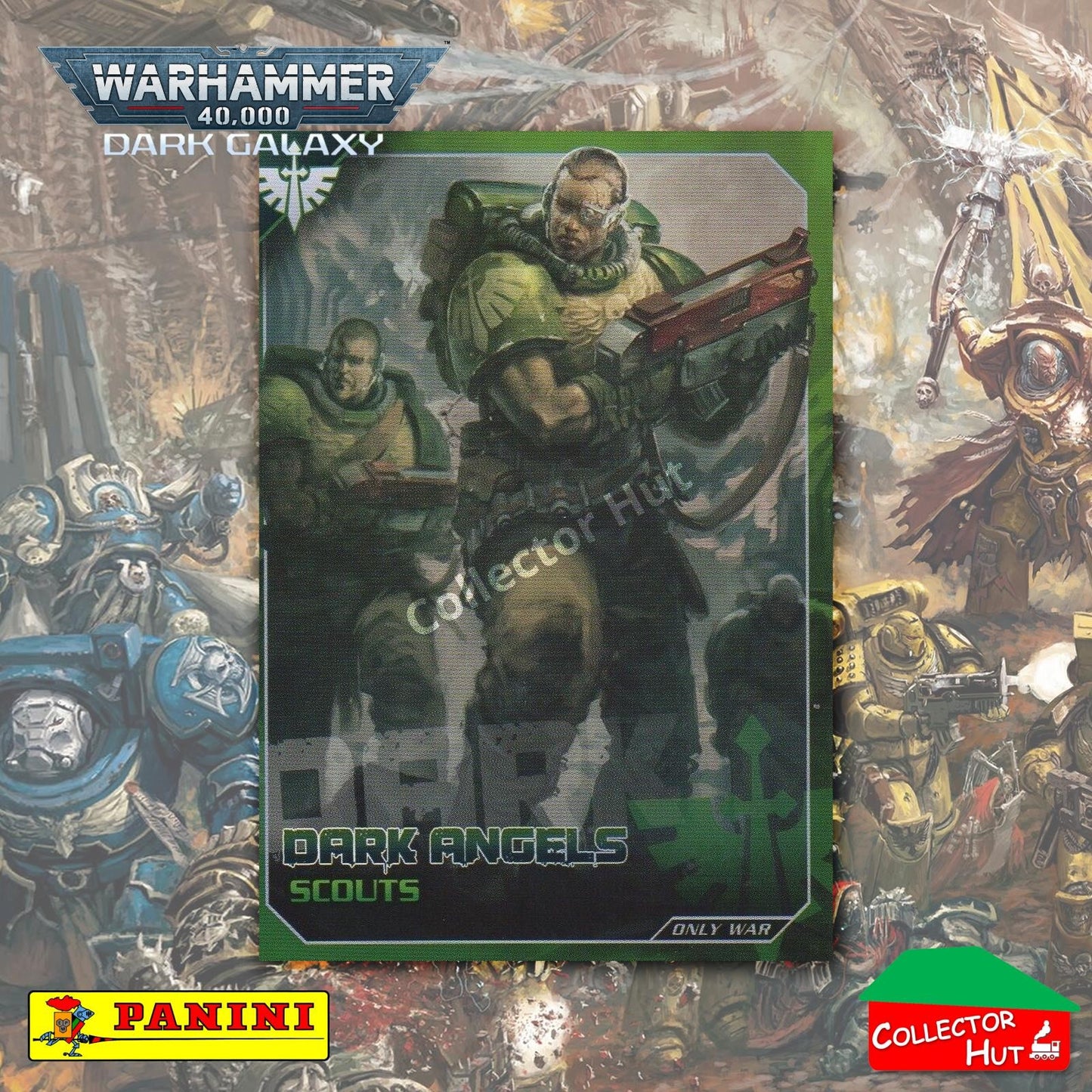 PANINI Warhammer 40,000 Dark Galaxy Only War Base Trading Cards #1-225