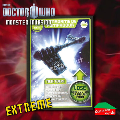 DOCTOR WHO Monster Invasion EXTREME Cards 166-344 New Fresh & Sleeved YOU CHOOSE