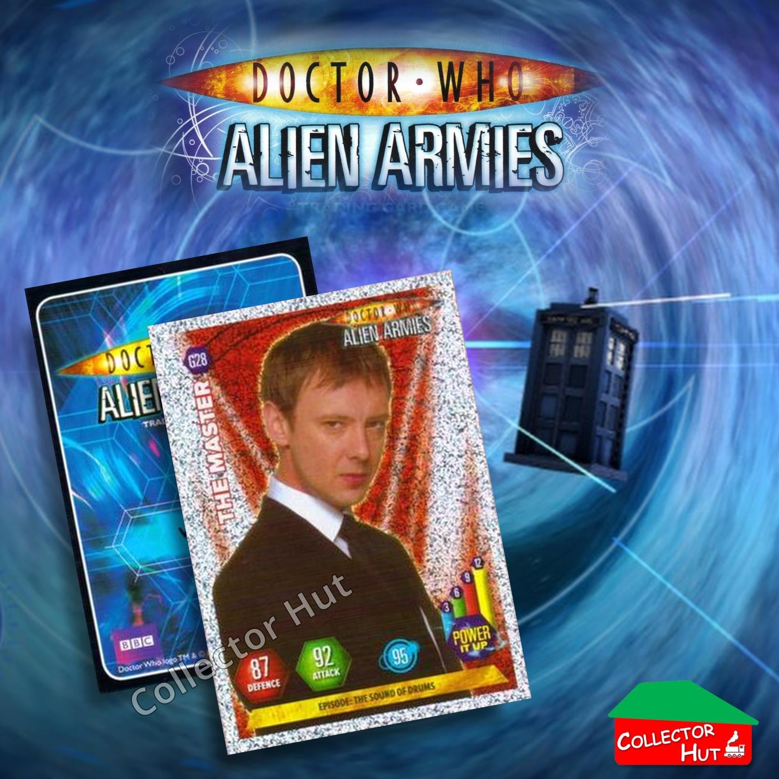 DOCTOR WHO Alien Armies Trading Cards Glitter Super Emboss Foil Cards