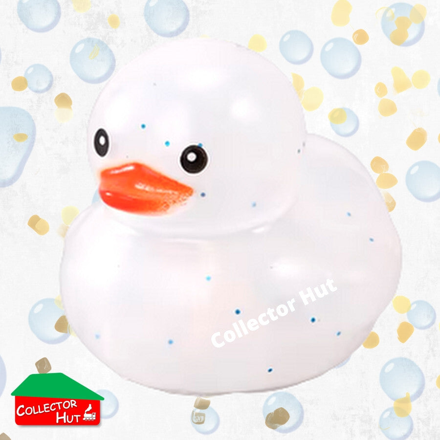 Novelty Rubber Ducks GLITTER 5cm Assorted Characters Designs