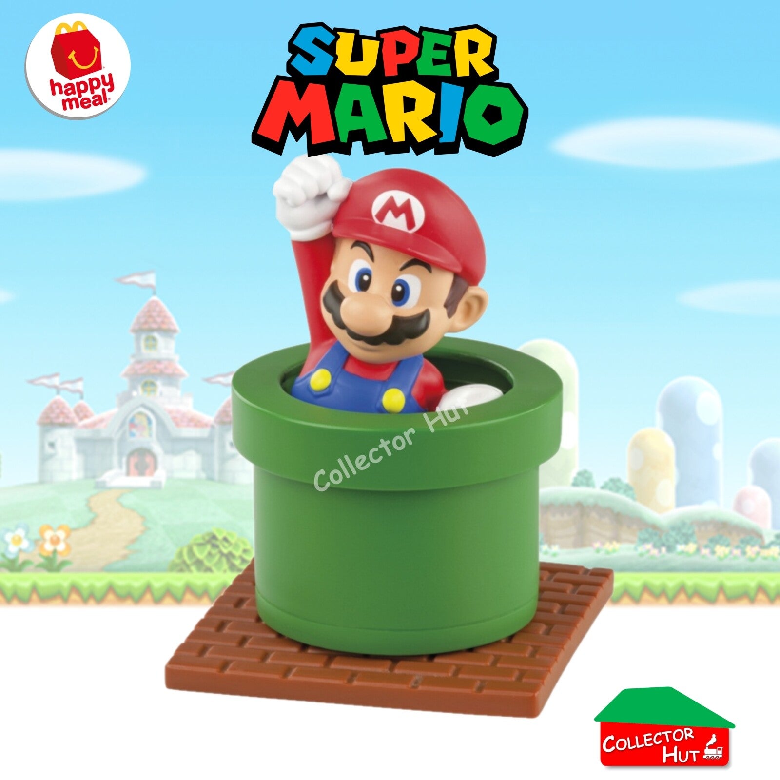 McDonald's Happy Meal Super Mario 2014 Plastic Toys Figurines New & Sealed