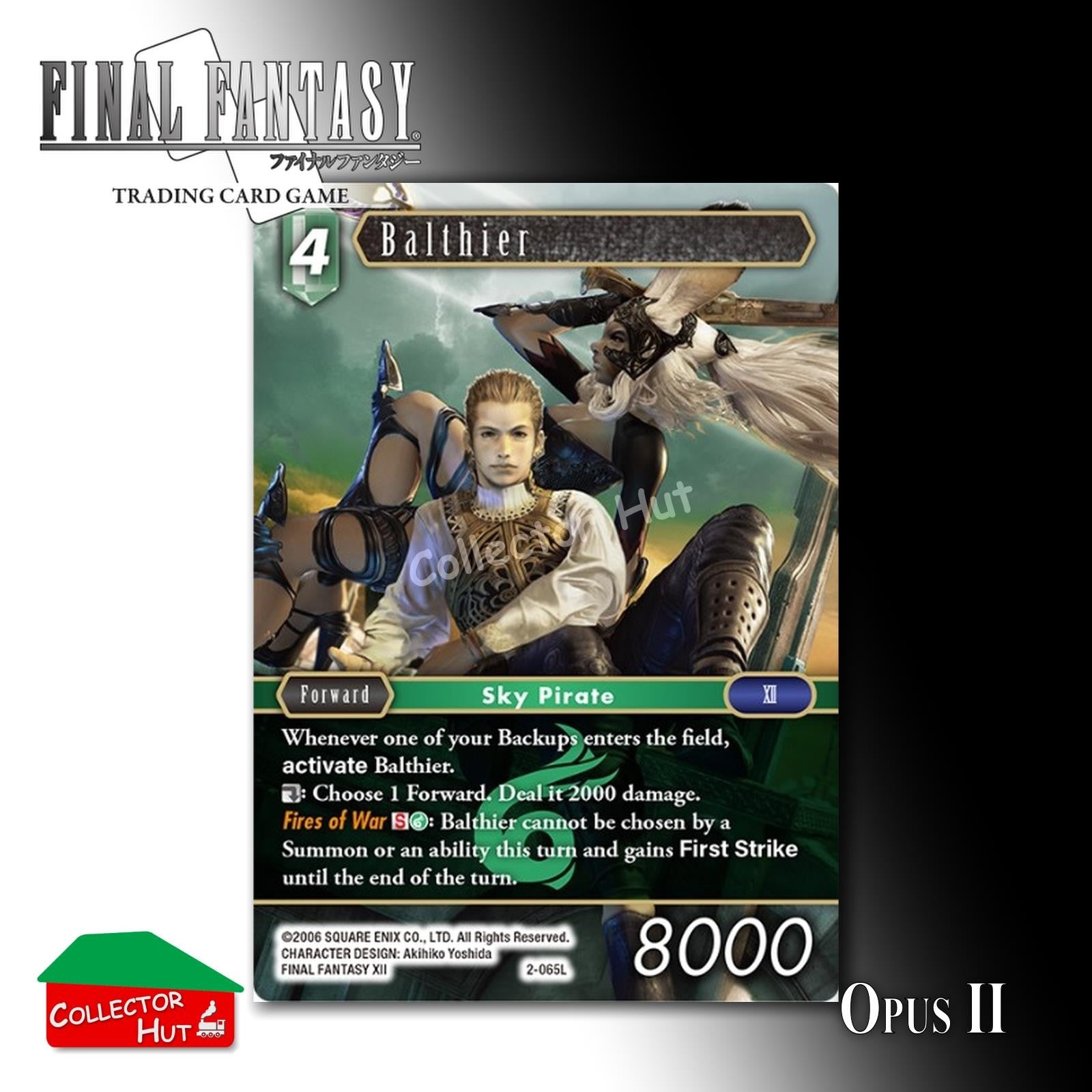 Final Fantasy Trading Card Game OPUS II 2 FOIL CARDS You Choose