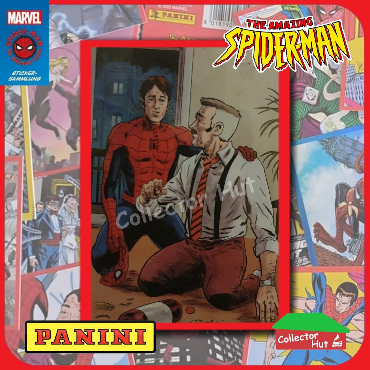 Panini The Amazing Spider-Man 60th Anniversary Sticker Collection Singles