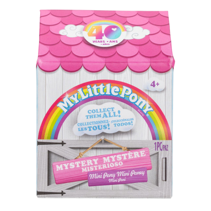 My Little Pony 40th Anniversary Collectable Mini Figures IDENTIFIED - New SEALED