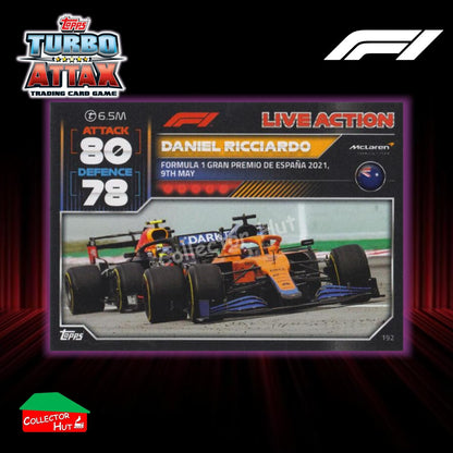 Topps Turbo Attax Formula 1 F1 2022 #136-279 Base Cards YOU CHOOSE