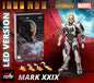 Iron Man Marvel Action Figures 1:10 Scale Avengers Infinity Saga LED VERSION