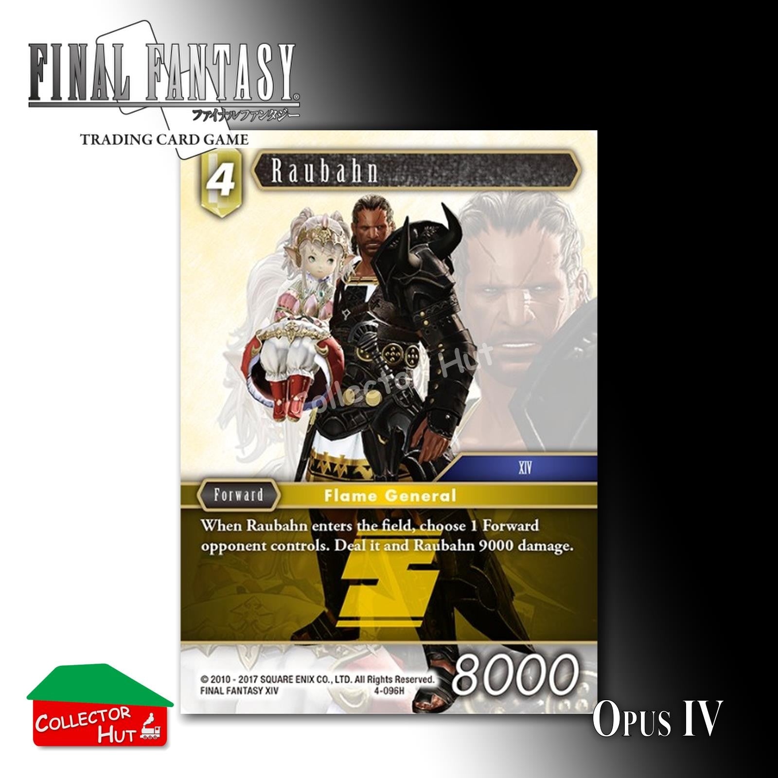 Final Fantasy Trading Card Game OPUS IV 4 FOIL CARDS You Choose