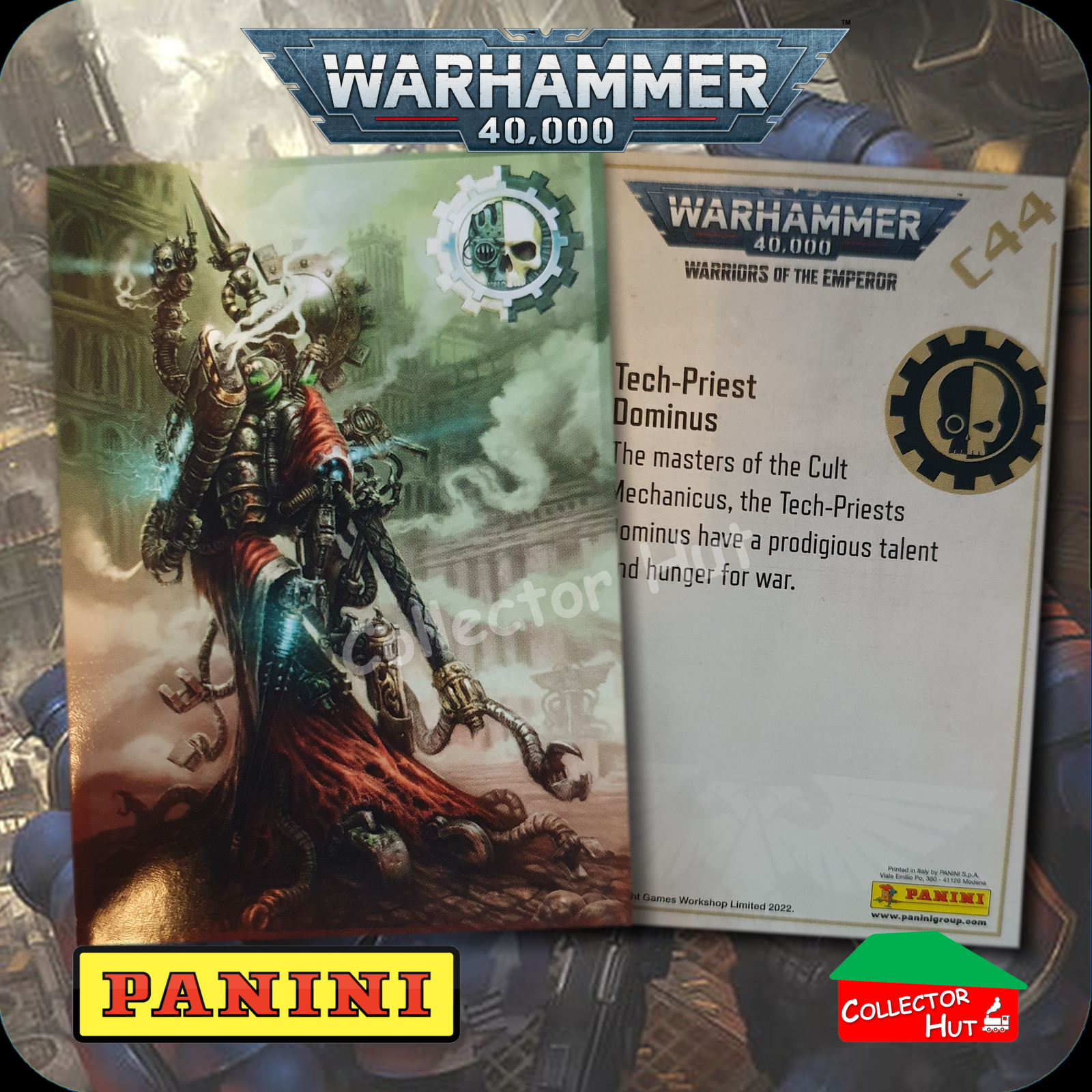 PANINI Warhammer 40,000 40k Warriors of the Emperor Trading Cards You Choose