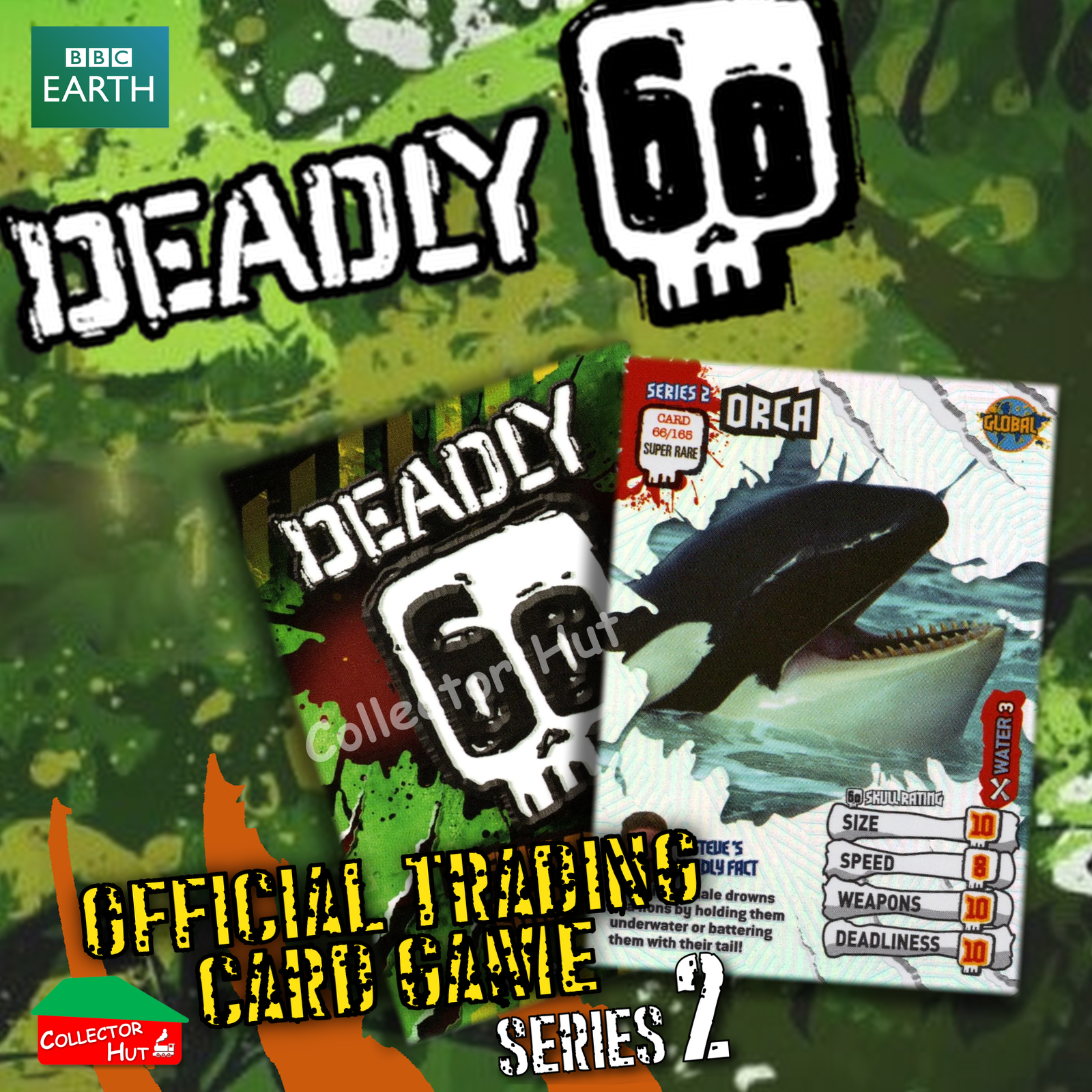 CBBC Deadly 60 Season 1, 2 & Wild FOIL RARE LIMITED Trading Cards