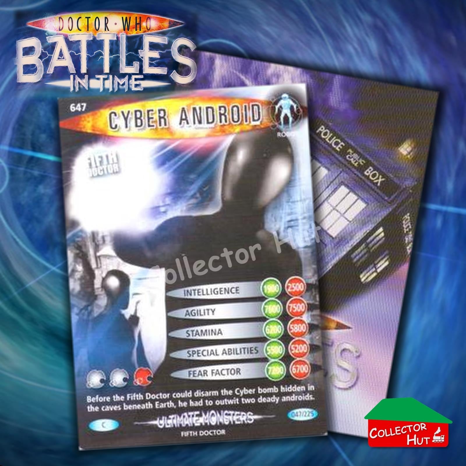 DOCTOR WHO Battles in Time #601-825 ULTIMATE MONSTERS RARE & COMMON Cards