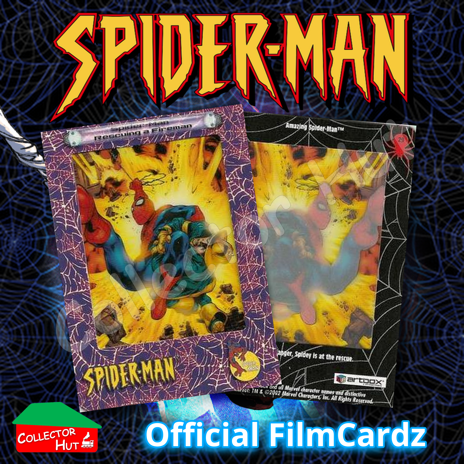 Marvel Spider-Man 2002 Artbox FilmCardz Choose Your Card!