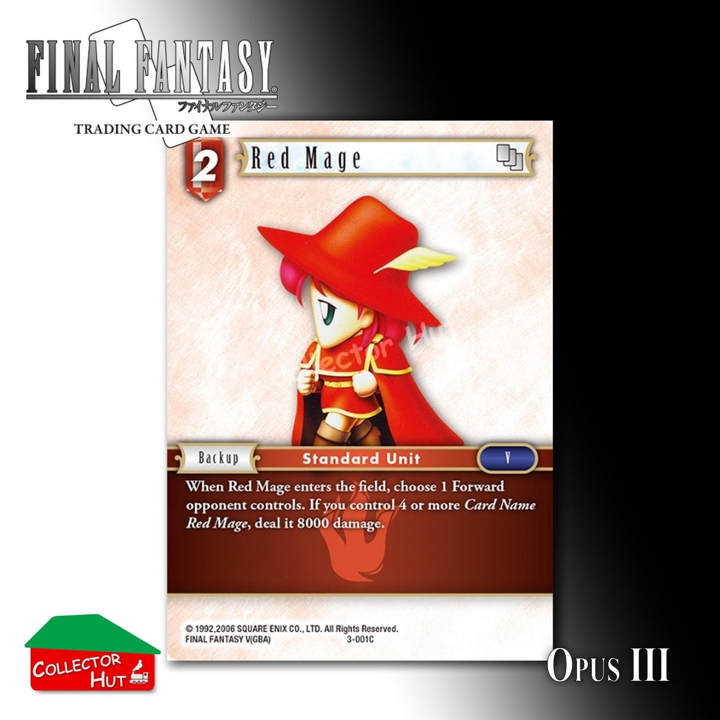 Final Fantasy Trading Card Game OPUS III 3 Singles You Choose