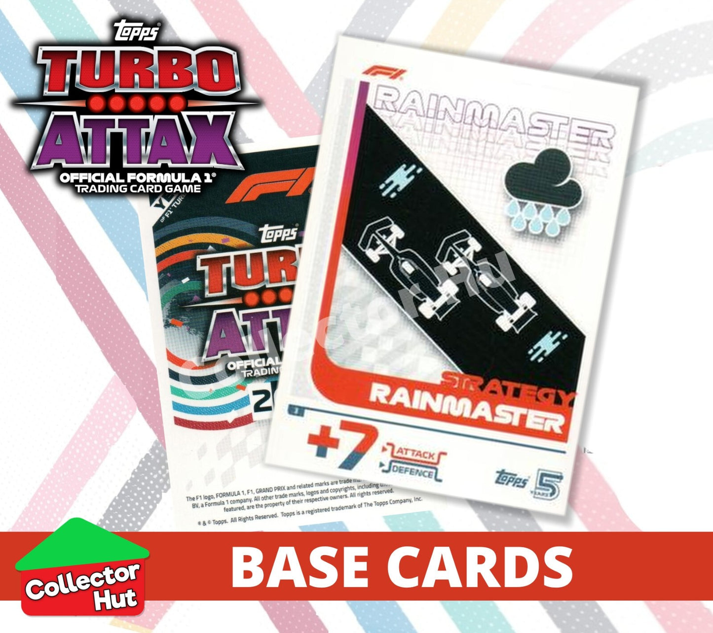 Topps Turbo Attax Formula 1 F1 2024 #1-166 Base Cards YOU CHOOSE
