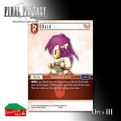 Final Fantasy Trading Card Game OPUS III 3 Singles You Choose