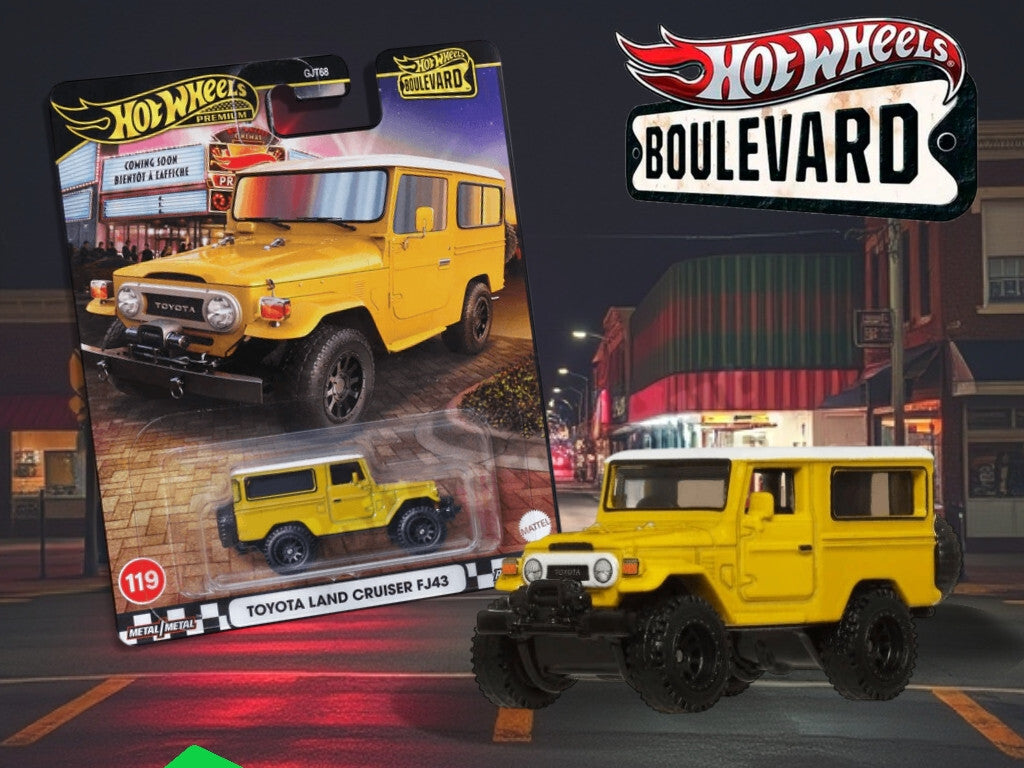 Hot Wheels Premium Boulevard GJT86 1:64 Die Cast Models NEW SEALED