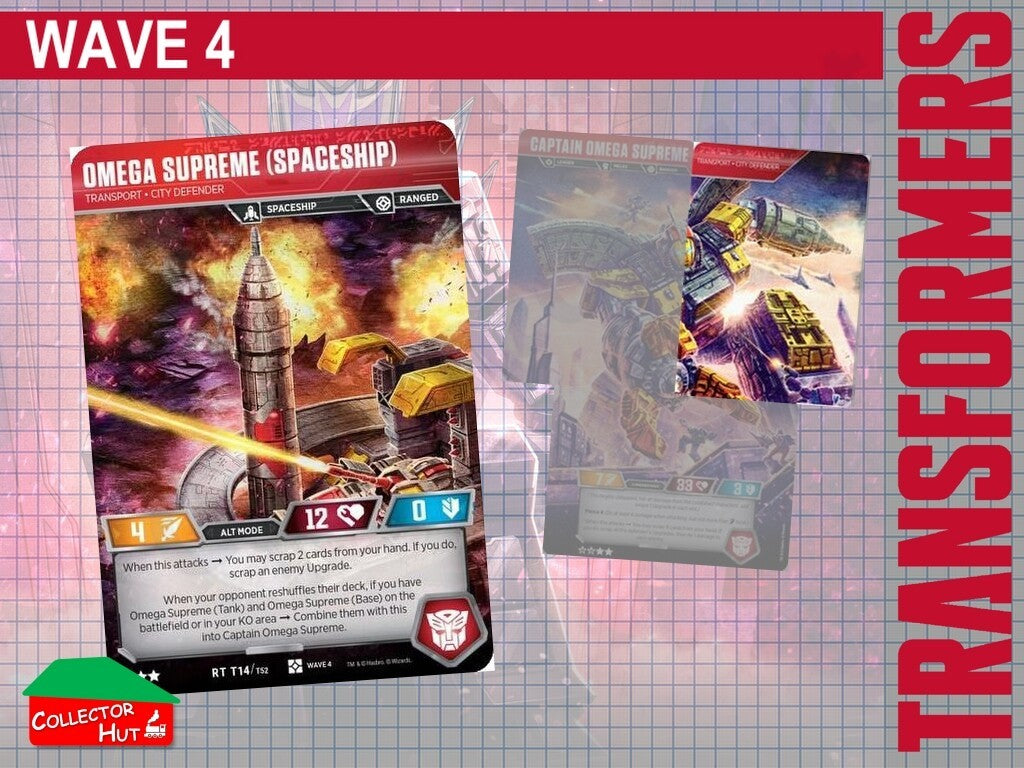 Transformers TCG CHARACTER Trading Cards All Waves