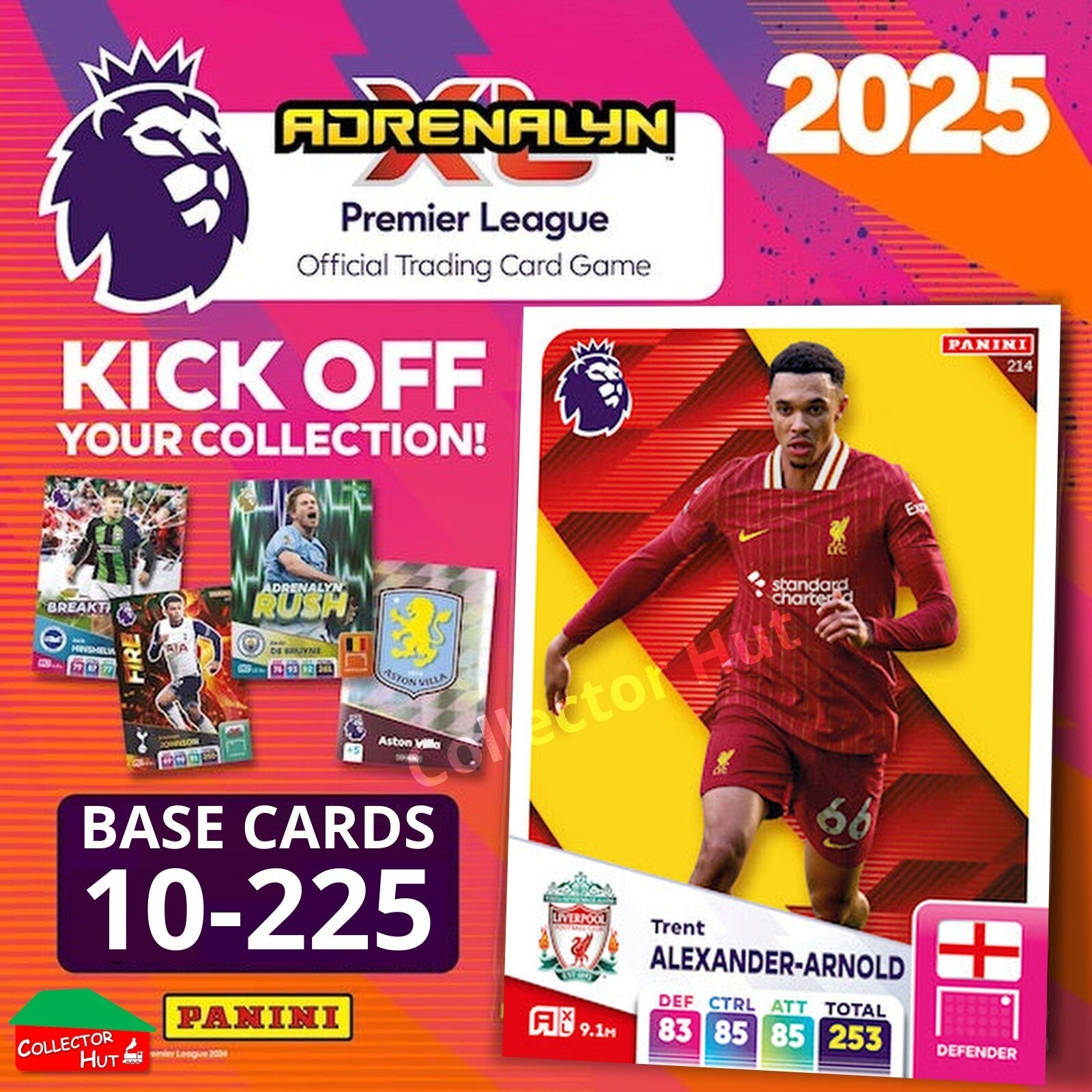 Panini Adrenalyn XL Premier League 2025 2024/25 Base & Foils #10-225