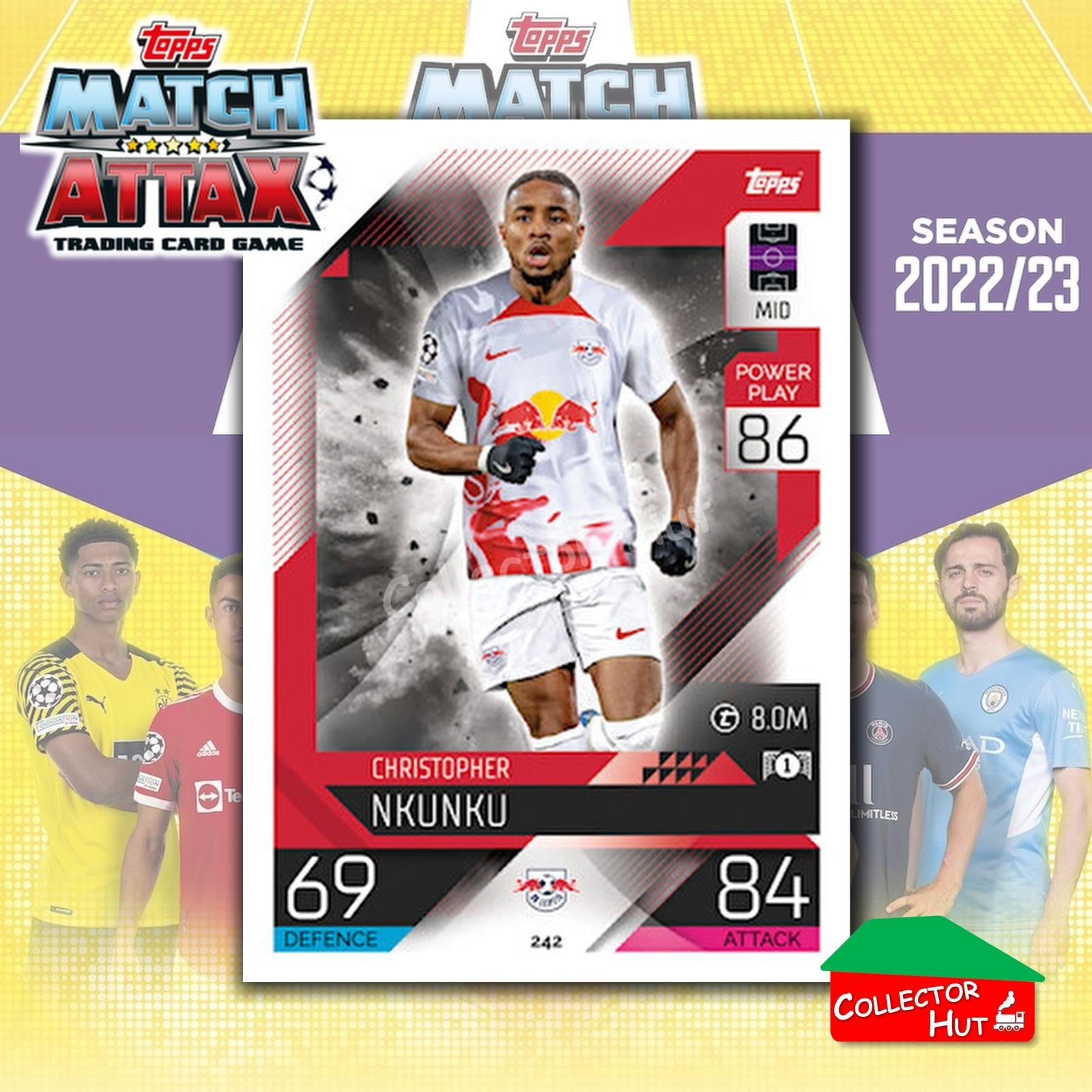 Topps Match Attax Europa Champions League 2022/23 TCG Trading Cards Base 190-387