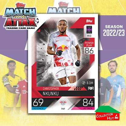 Topps Match Attax Europa Champions League 2022/23 TCG Trading Cards Base 190-387