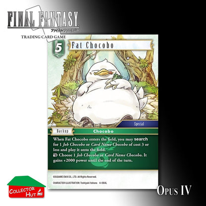 Final Fantasy Trading Card Game OPUS IV 4 Singles You Choose