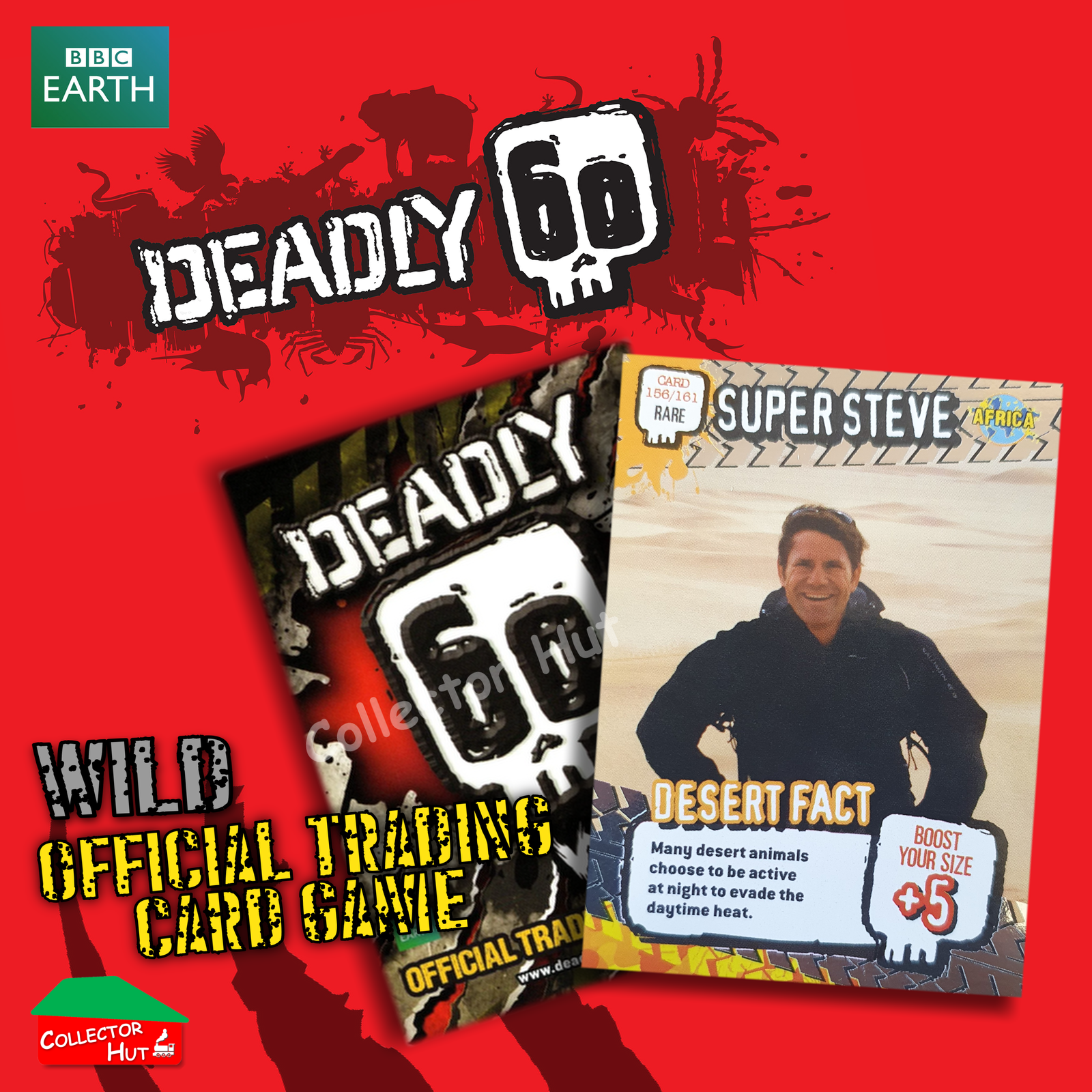 CBBC Deadly 60 Season 1, 2 & Wild FOIL RARE LIMITED Trading Cards