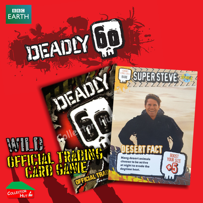 CBBC Deadly 60 Season 1, 2 & Wild FOIL RARE LIMITED Trading Cards