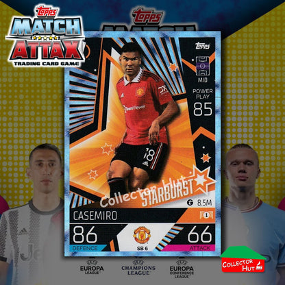 Topps Match Attax Extra 2022/23 Parallel CRYSTAL & EMERALD Cards YOU CHOOSE