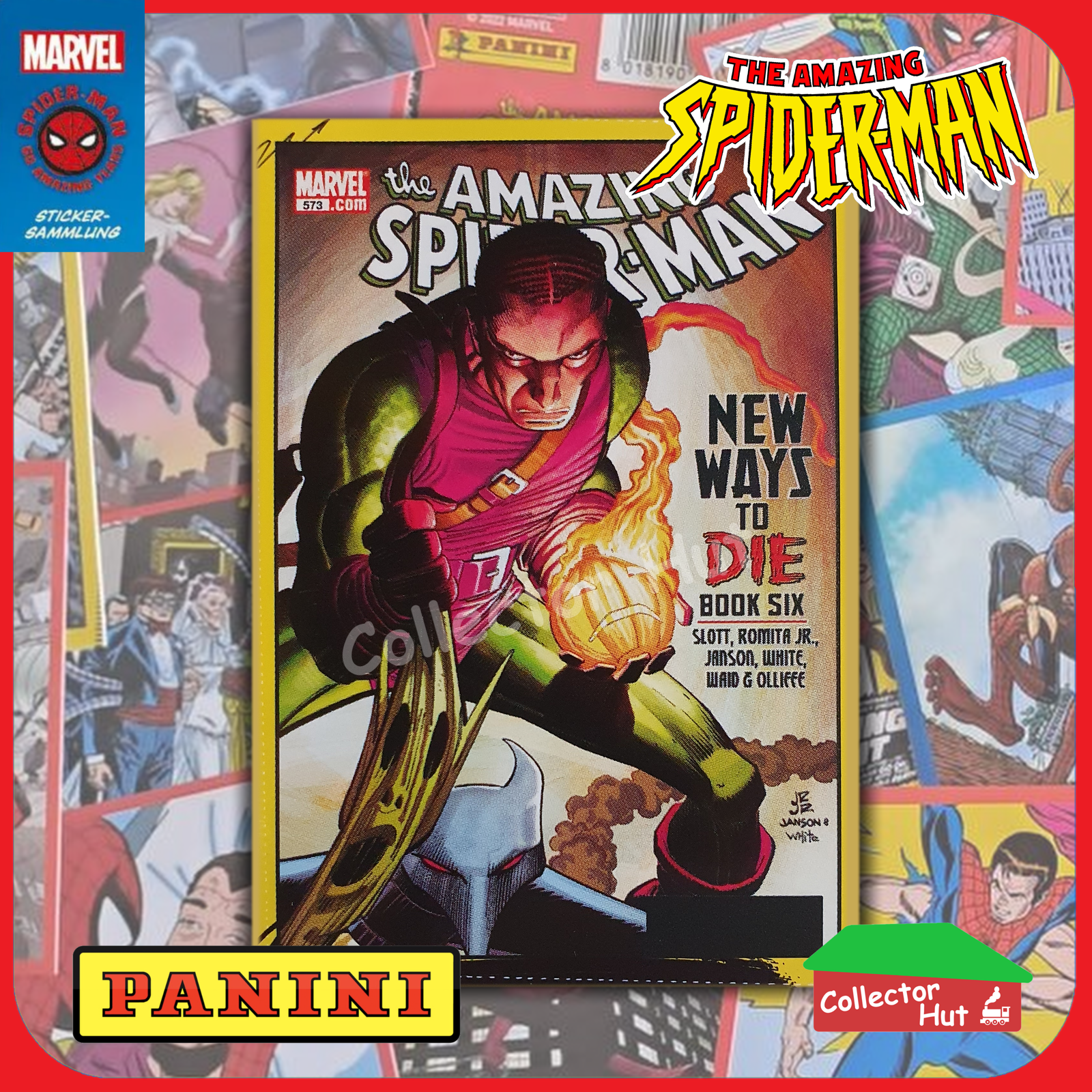 Panini The Amazing Spider-Man 60th Anniversary Trading Cards Singles 1-60