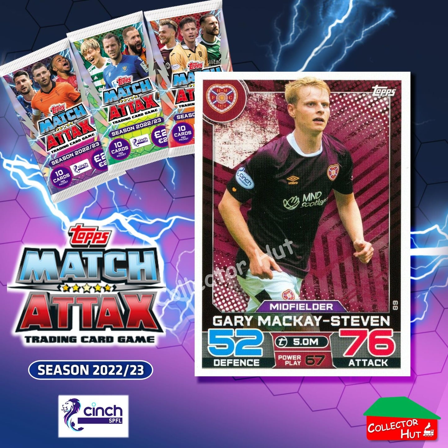 TOPPS MATCH ATTAX SPFL 2022/23 #1-162 Choose Your Card
