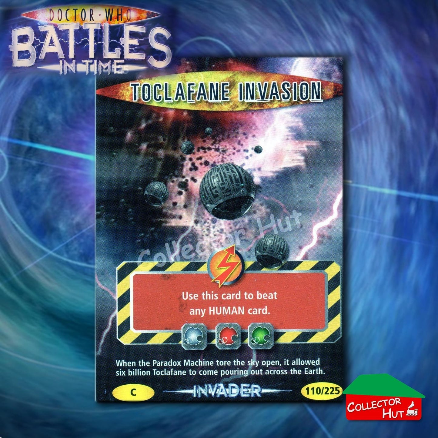 DOCTOR WHO Battles in Time #376-600 INVADER RARE & COMMON CARDS YOU CHOOSE