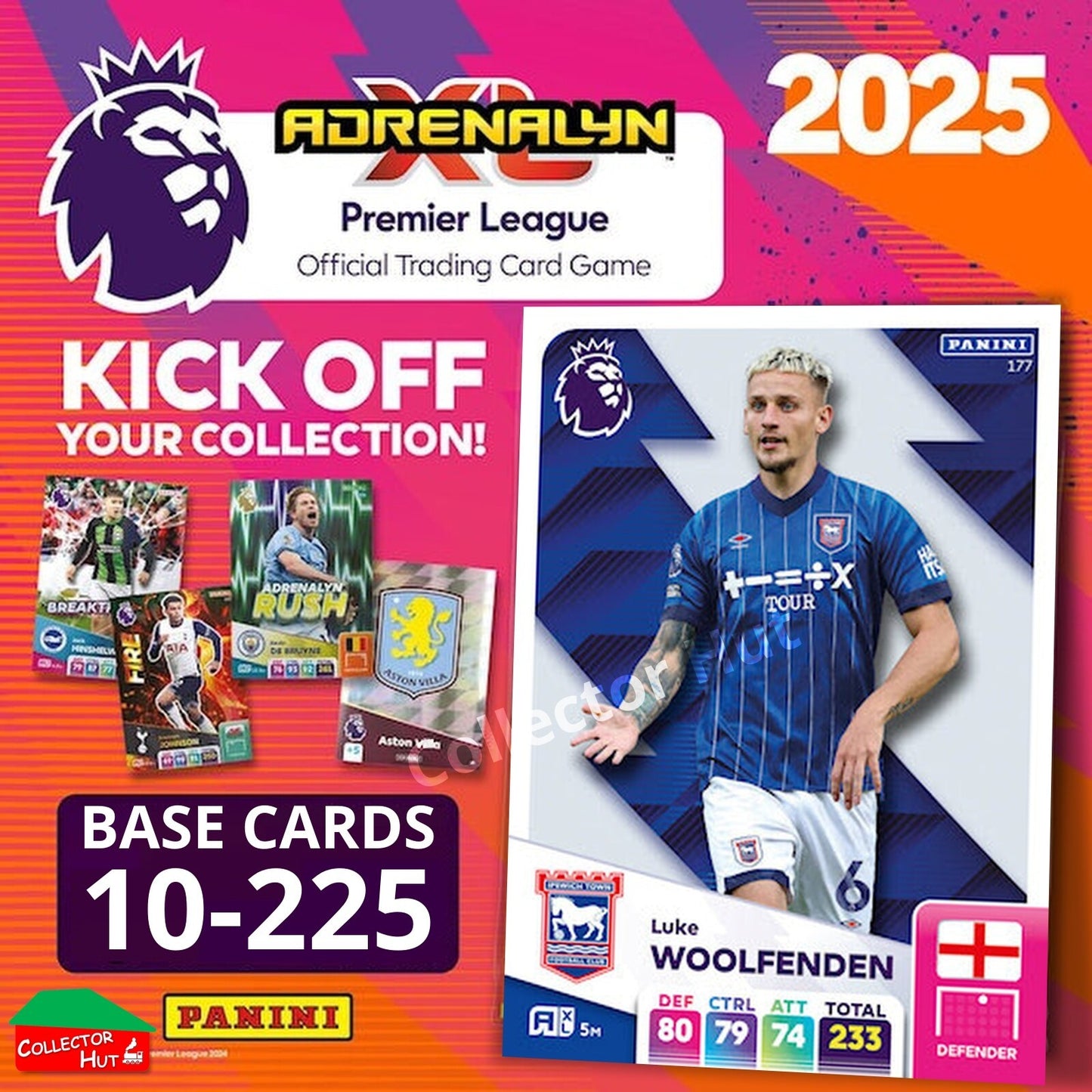 Panini Adrenalyn XL Premier League 2025 2024/25 Base & Foils #10-225