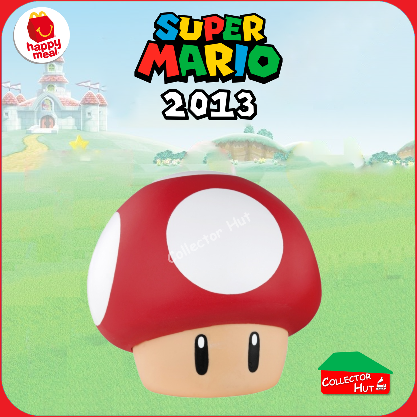 McDonald's Happy Meal Super Mario 2013 Plastic Toys Figurines New & Sealed