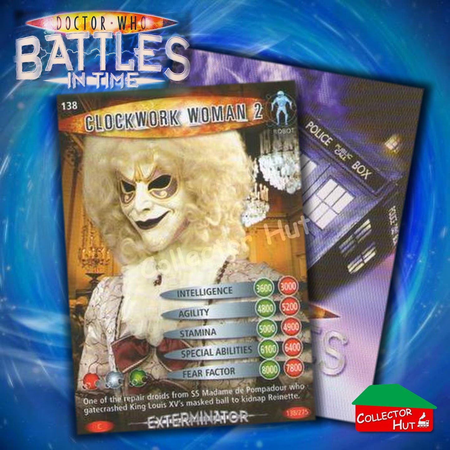 DOCTOR WHO Battles in Time #1-139 EXTERMINATOR RARE & COMMON Cards YOU CHOOSE