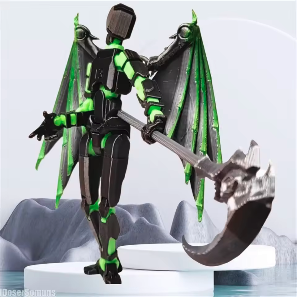 Shapeshift Robots Constructable Posable Action Figures for Art & Build Play