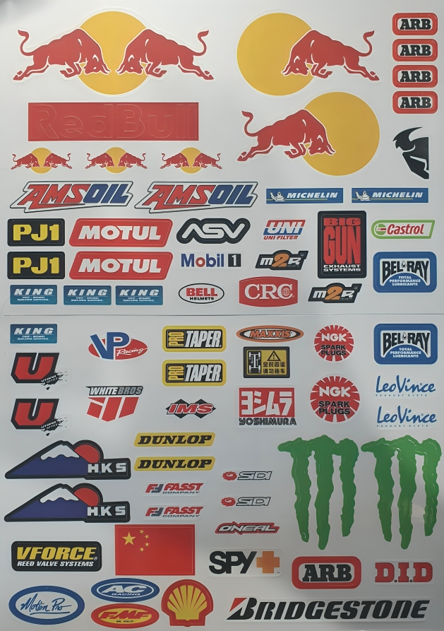 RC Models Car Truck Sticker Sets Accessories Upgrades Labels Customise Your Ride
