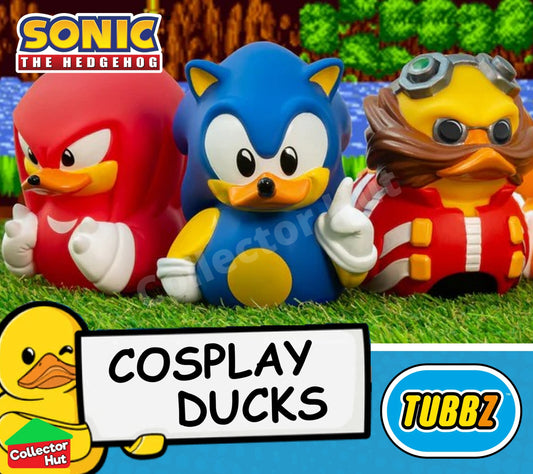 Tubbz Cosplay Novelty Ducks SONIC THE HEDGEHOG Collection 9cm Full Size